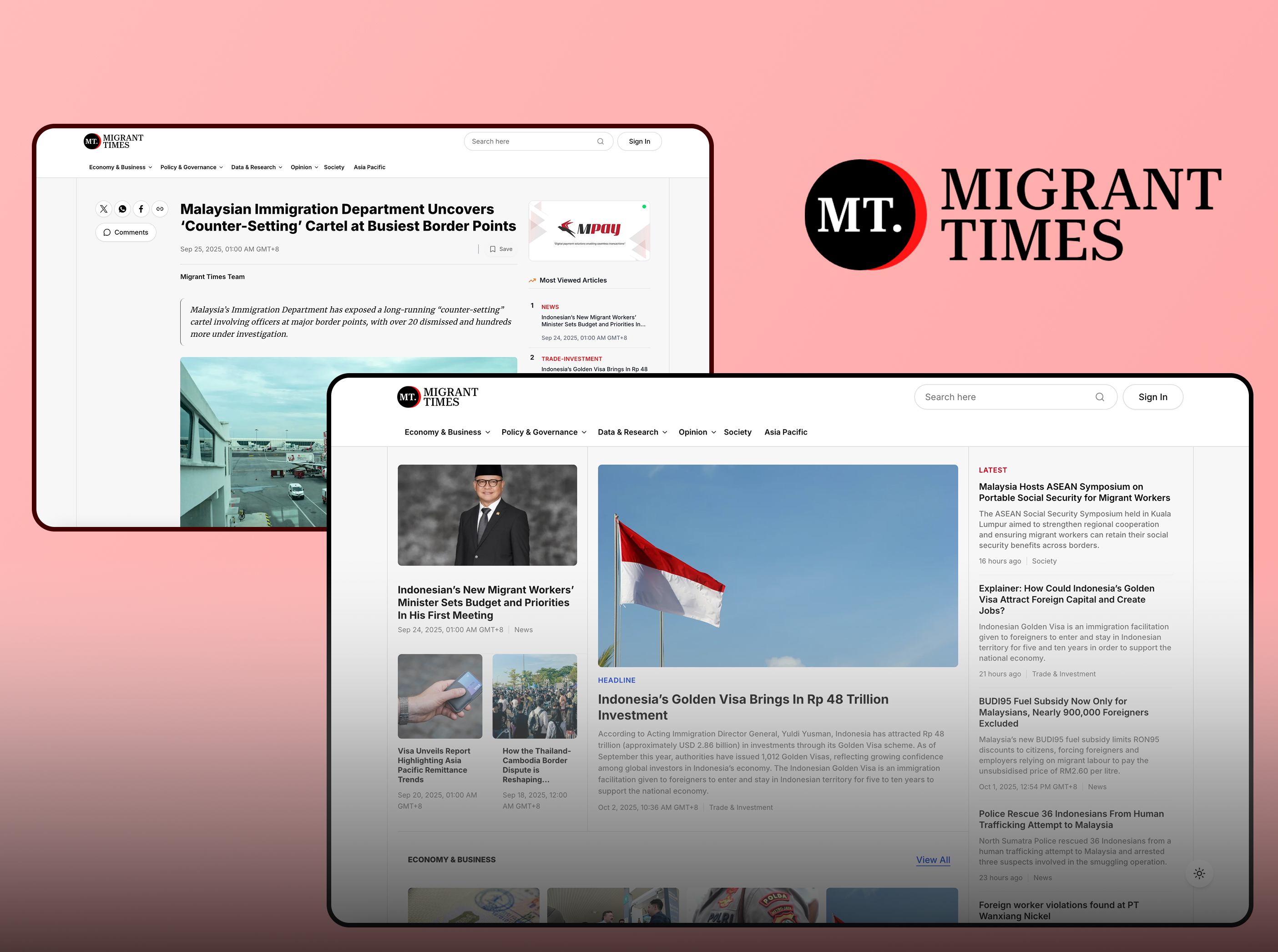 Migrantimes — News Portal for Indonesian Migrants